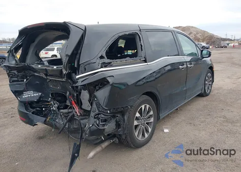 2024 Honda Odyssey Ex-L from USA, damaged, VIN 5FNRL6H64RB036556